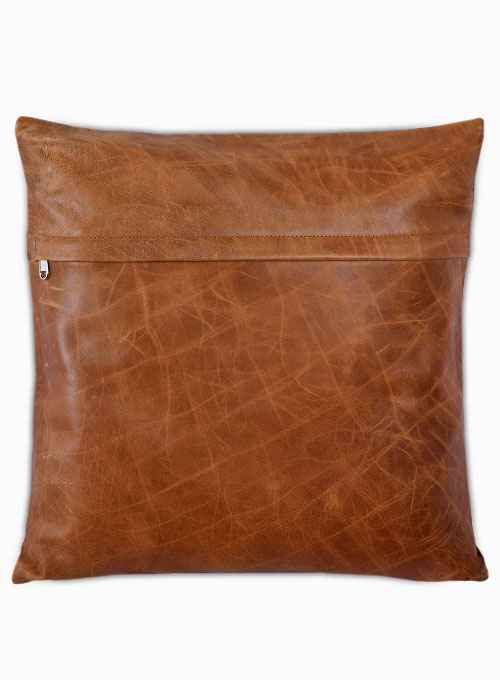 Leather Pillow Cover