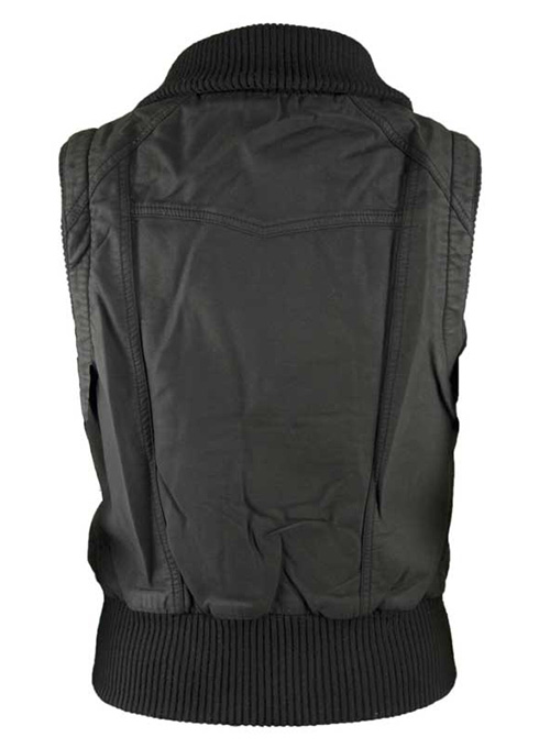 Leather Biker Vest # 314