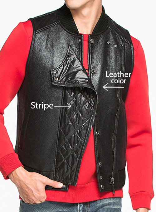 Leather Vest # 321 - Click Image to Close