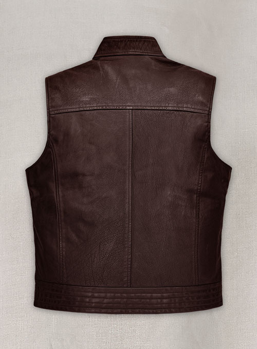 Leather Vest # 325