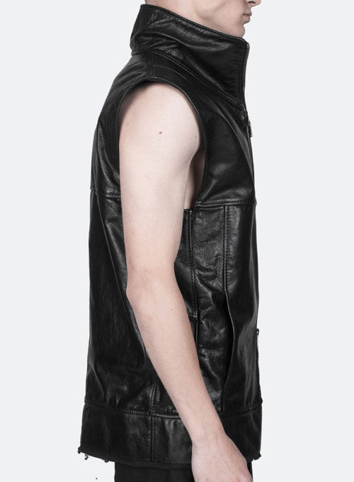 Leather Vest # 346 - Click Image to Close