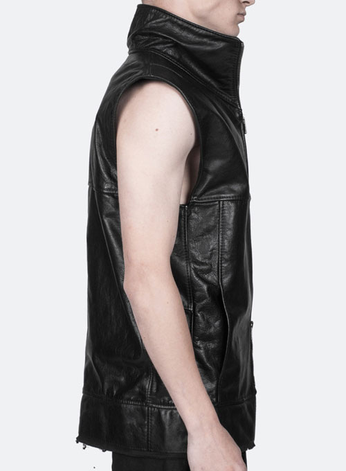 Leather Vest # 346