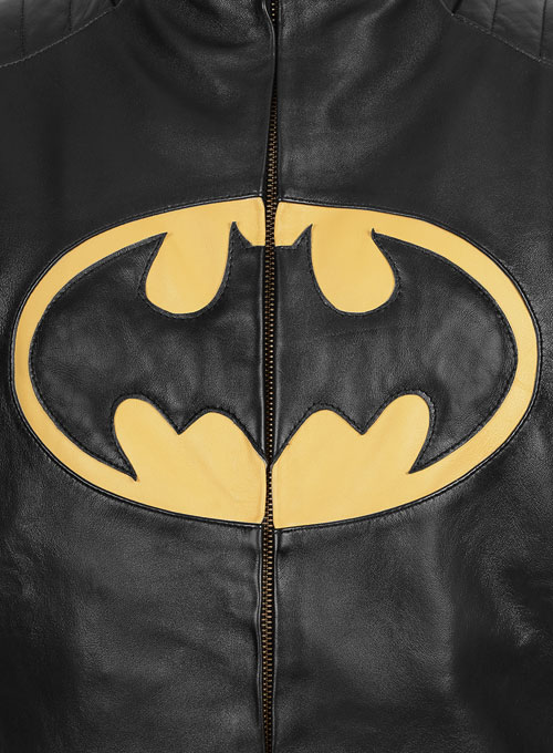 Batman leather coat best sale