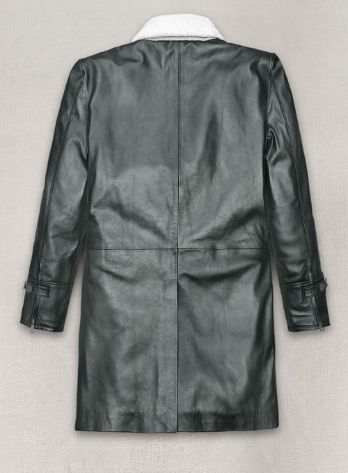 Metallic Lurex Gray Tom Hardy Trench Coat : Made To Measure Custom ...