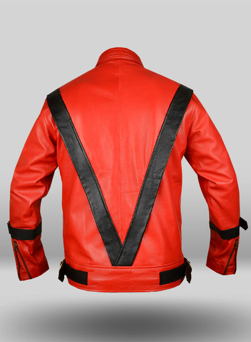 Michael Jackson Thriller Leather Jacket and Pants Set - Click Image to Close