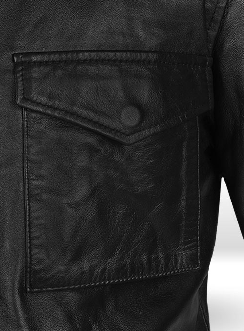 Military M-65 Leather Jacket : Made To Measure Custom Jeans For