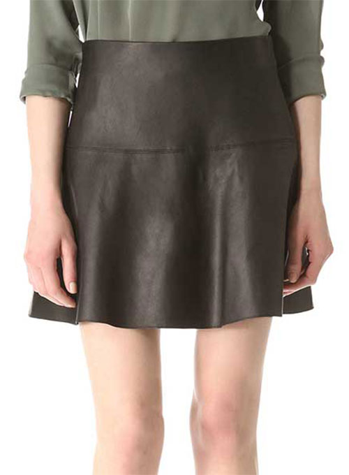 Monaco Leather Skirt - # 158