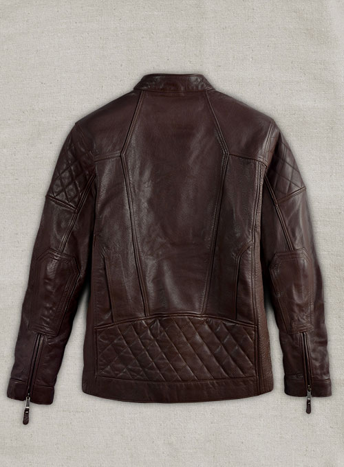 Moto Biker Leather Jacket - Click Image to Close