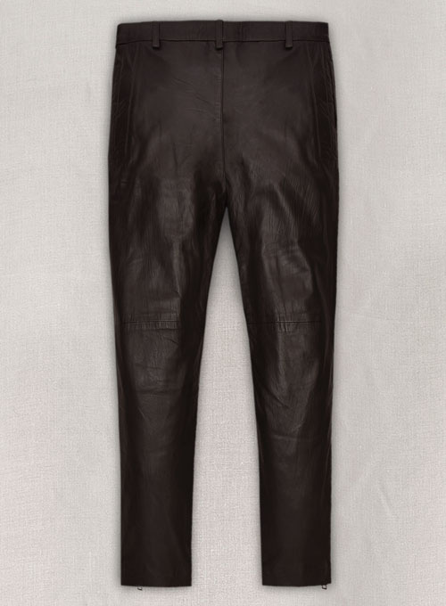 Nick Jonas Leather Pants