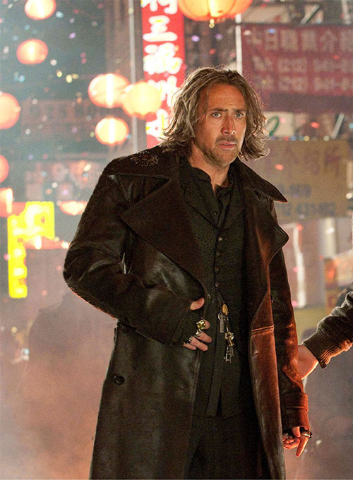 Nicolas Cage The Sorcerer's Apprentice Leather Long Coat