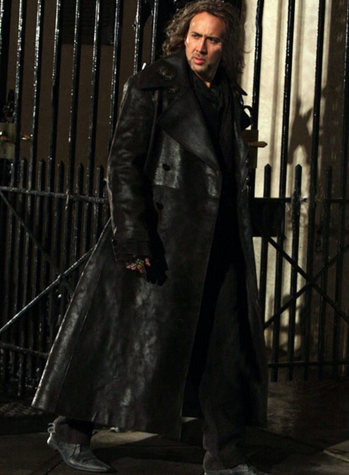 Nicolas Cage The Sorcerer's Apprentice Leather Long Coat