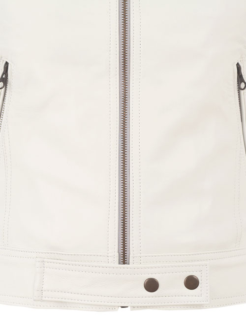 Off White Leather Jacket # 217