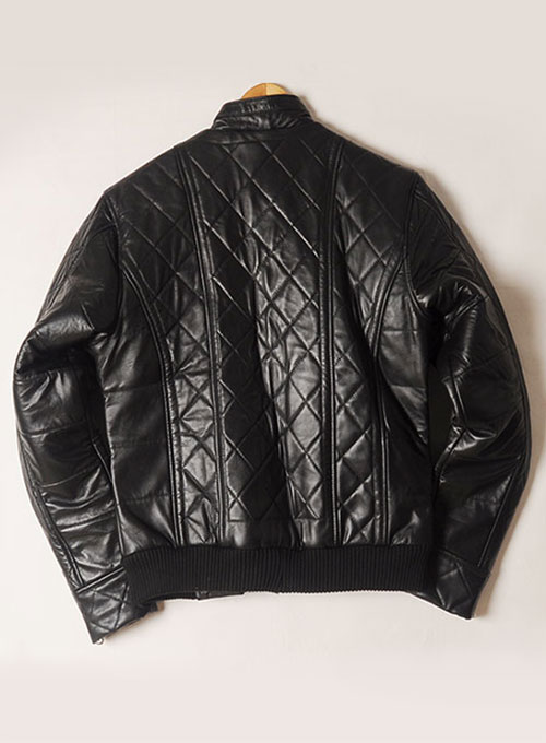 Leather Padding Jacket # 625 - Click Image to Close