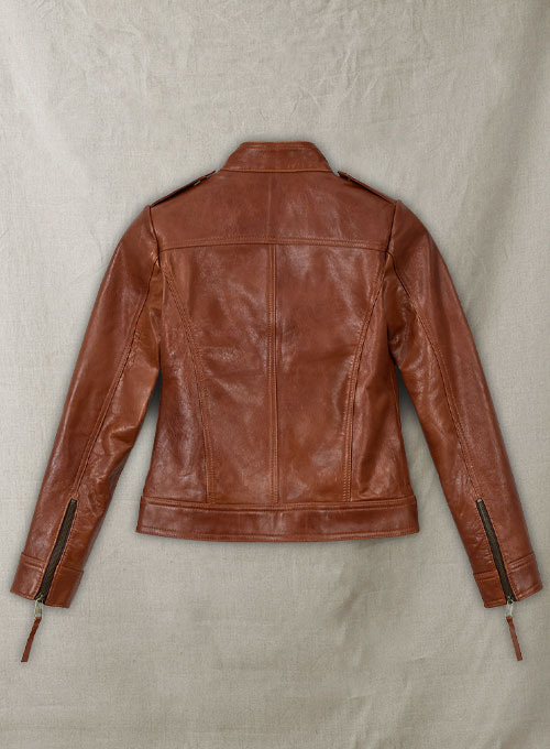 Penny Brown Jennifer Morrison Once Upon A Time Leather Jacket #2