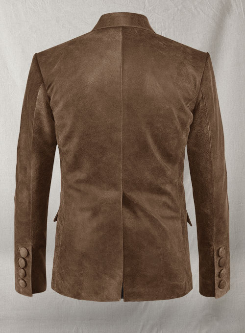 Quaint Leather Blazer - Click Image to Close