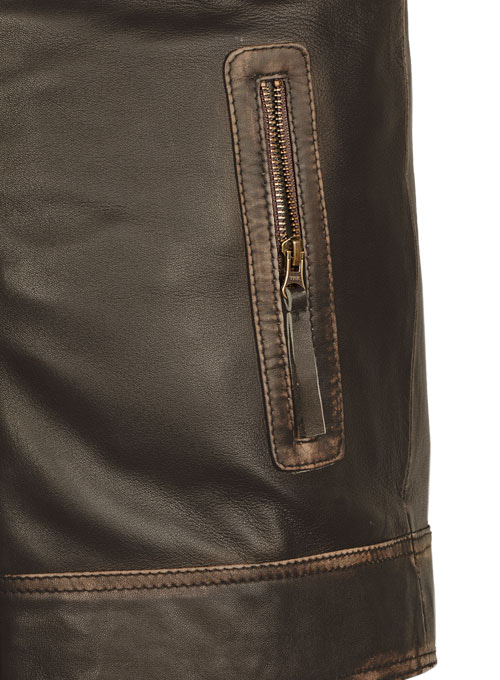 Retro Leather Jacket - Click Image to Close