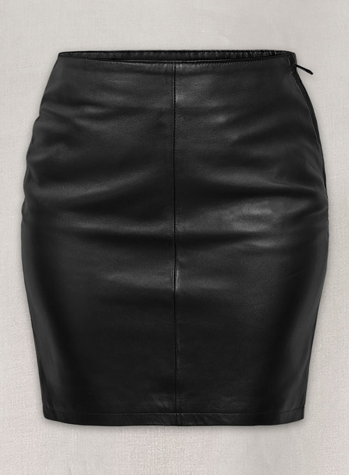 Rihanna Leather Skirt - Click Image to Close
