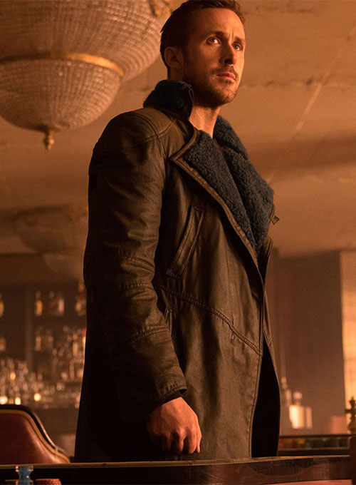 Blade runner 2049 ryan gosling leather coat hotsell