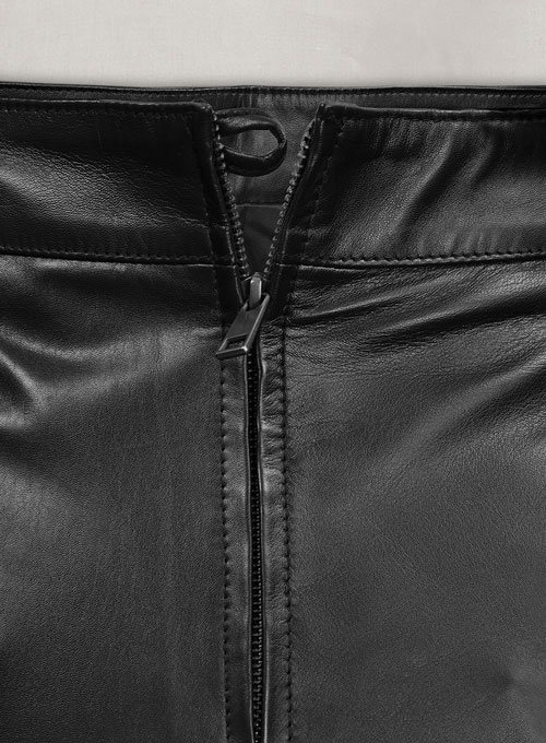 Sandra Bullock Leather Skirt