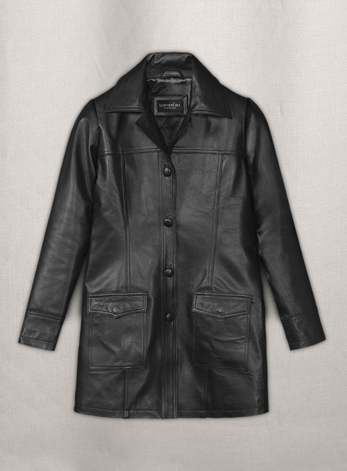 Sandra Bullock Murder by Numbers Leather Trench Coat