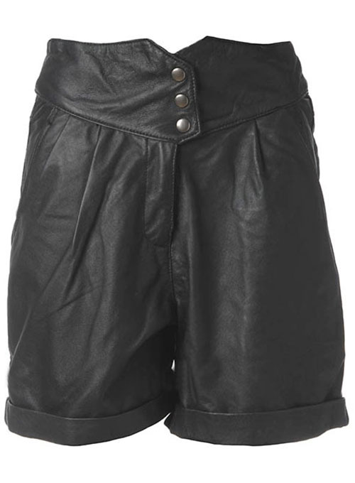 Leather Cargo Shorts Style # 358