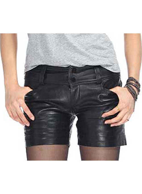 Leather Cargo Shorts Style # 361