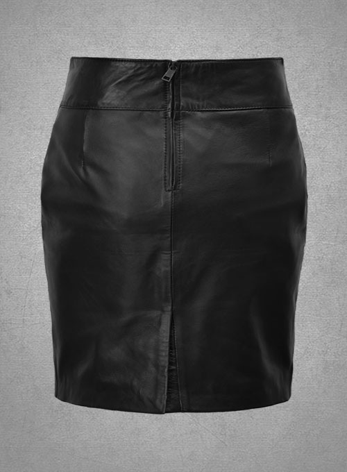 Sofia Vergara Leather Skirt - Click Image to Close