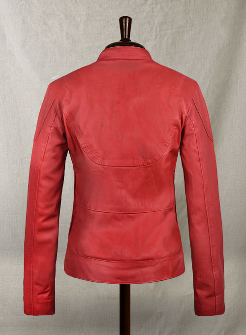 Soft Tango Red Washed Teenage Mutant Ninja Megan Fox Jacket