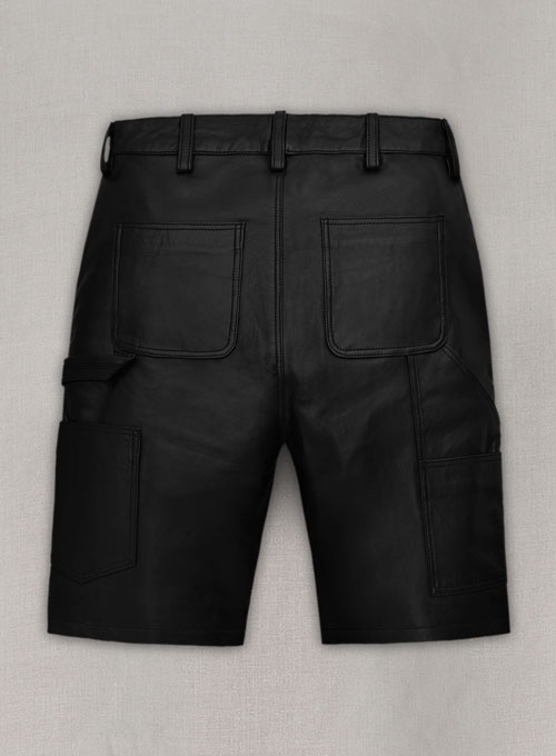 Stylist Carpenter Leather Shorts - Click Image to Close