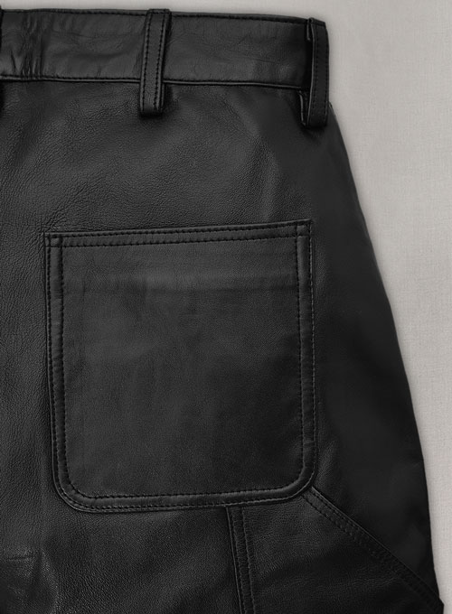 Stylist Carpenter Leather Shorts - Click Image to Close