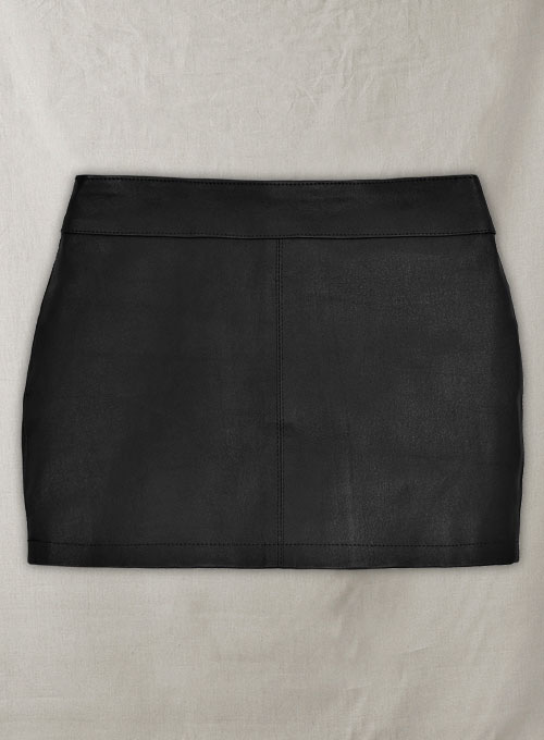 Twiggy Leather Skirt - # 128 - Click Image to Close