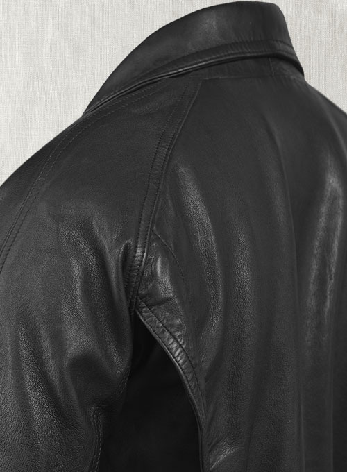 Vintage Bomber Leather Jacket - Click Image to Close