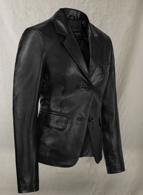 Leather Blazer - Click Image to Close