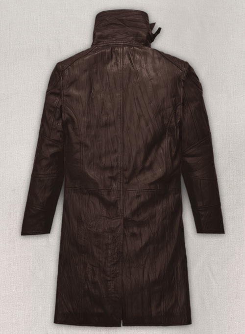 Wrinkled Brown Ryan Gosling Blade Runner 2049 Long Coat - Click Image to Close