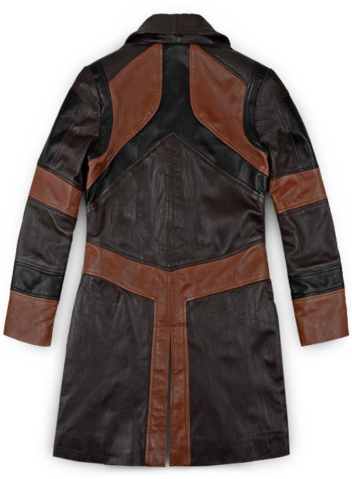 Zoe Saldana Guardians of the Galaxy Vol 2 Leather Coat - Click Image to Close