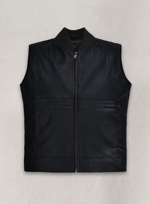Leather Vest # 348