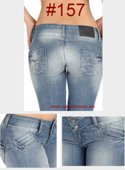 Brazilian Style Jeans - #157 - Click Image to Close