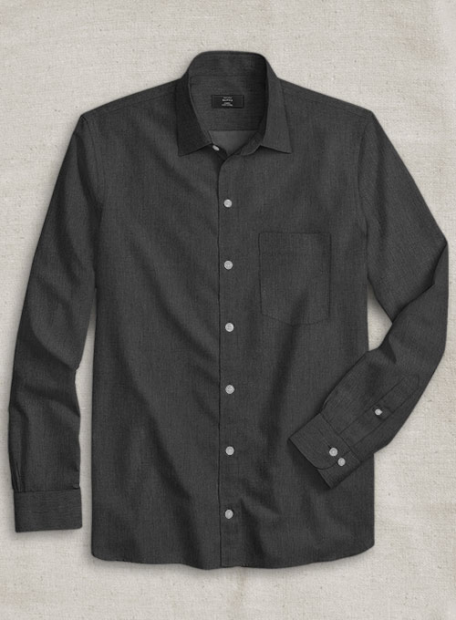 Carbon Luxury Twill Shirt - Full Sleeves - Click Image to Close