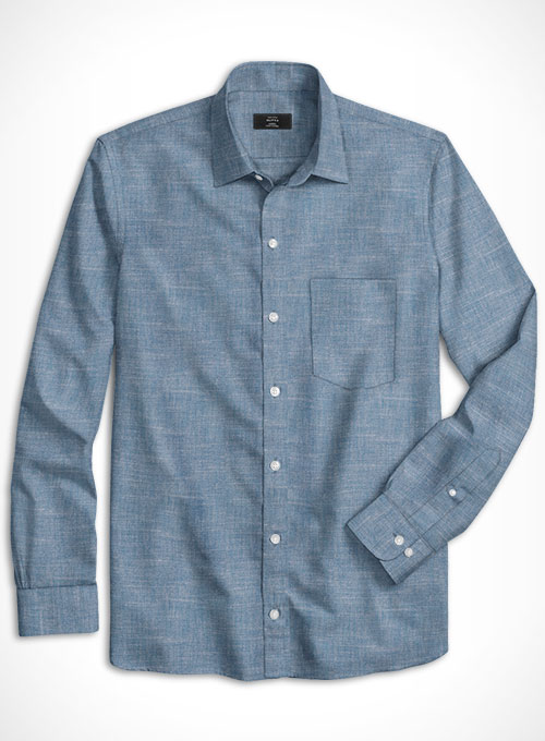 Chambray Riadna Shirt - Full Sleeves