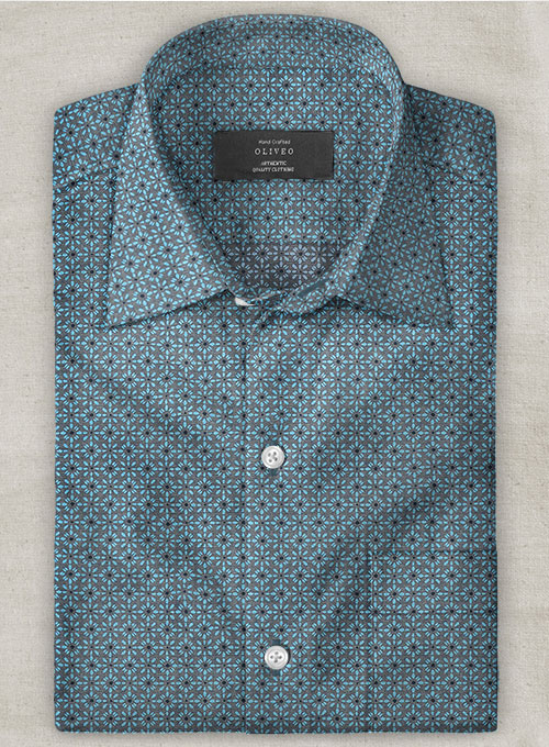 Cotton Alzano Shirt - Half Sleeves