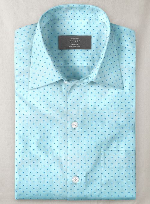 Cotton Anunci Shirt - Half Sleeves