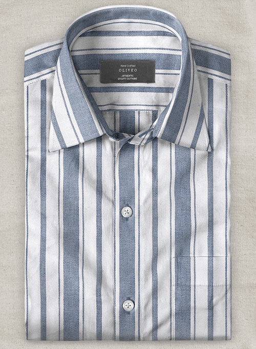 Cotton Linen Lando Shirt - Half Sleeves