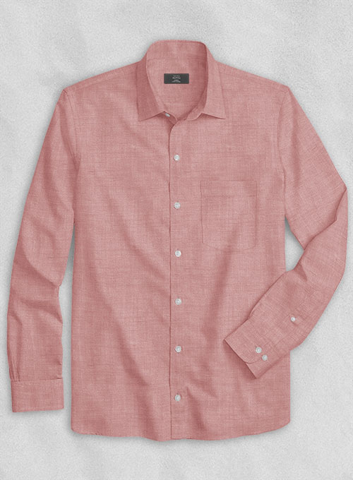 Dublin Dry Rose Linen Shirt - Click Image to Close