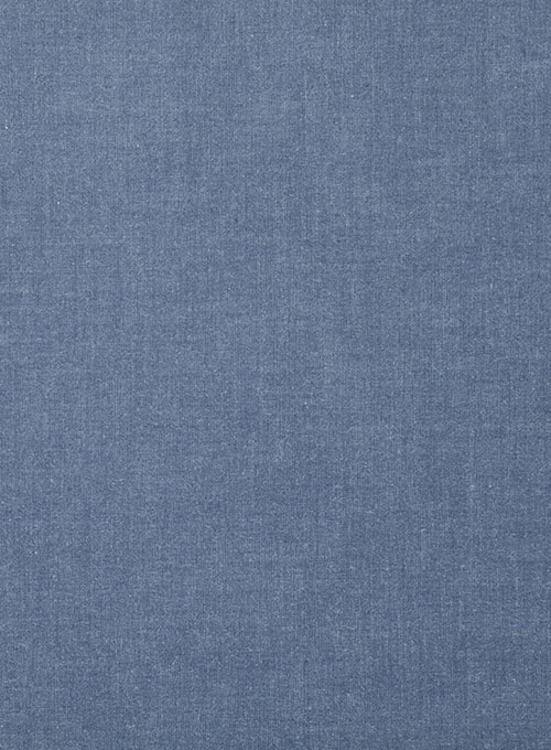 Denim Blue Chambray Shirt - Full Sleeves