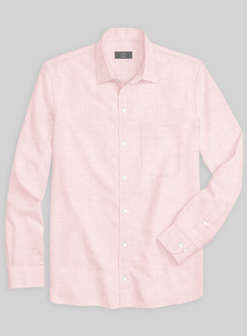 Dublin Baby Pink Linen Shirt