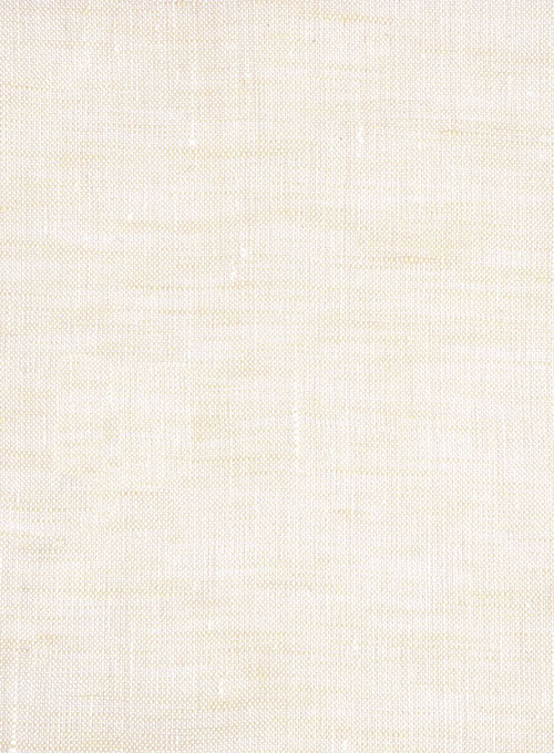 European Cream Linen Shirt - Full Sleeves - Click Image to Close