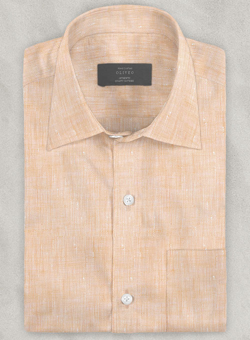 European Siesta Linen Shirt - Half Sleeves - Click Image to Close