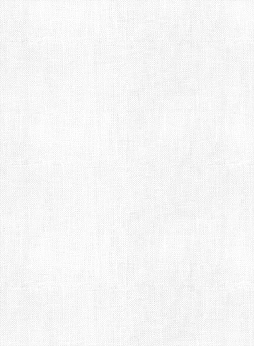 European White Linen Shirt - Full Sleeves - Click Image to Close