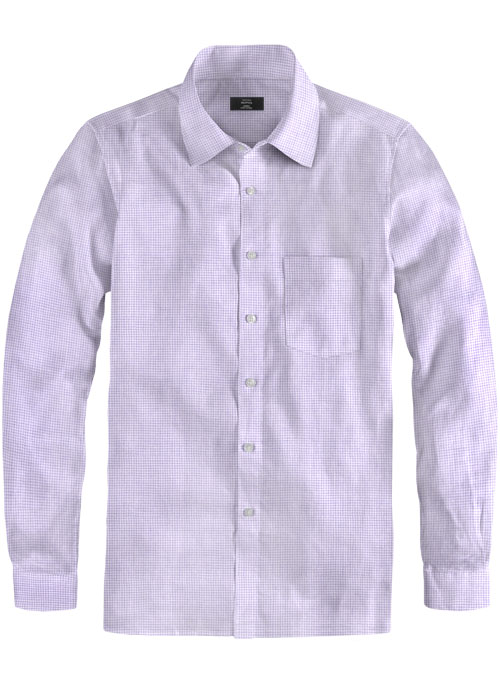 Giza Kello Blue Cotton Shirt