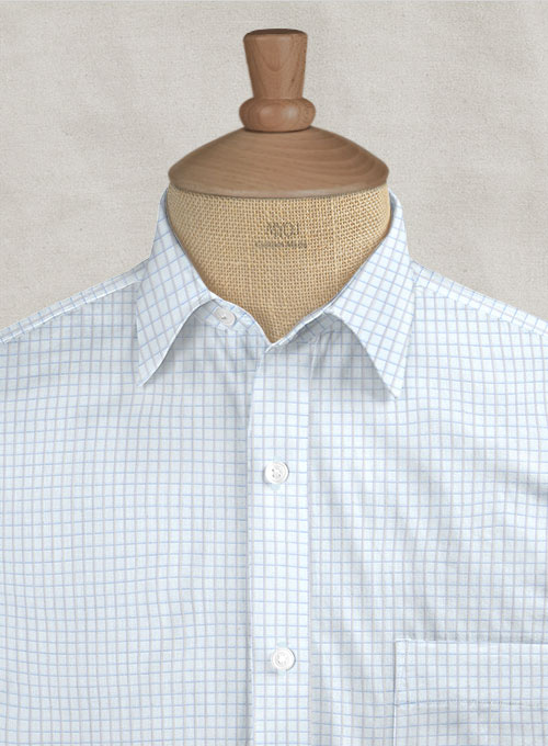 Giza Mark Cotton Shirt - Half Sleeves
